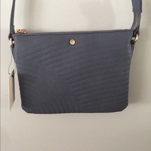 New LC Lauren Conrad CANDIDE Crossbody Bag -Slate